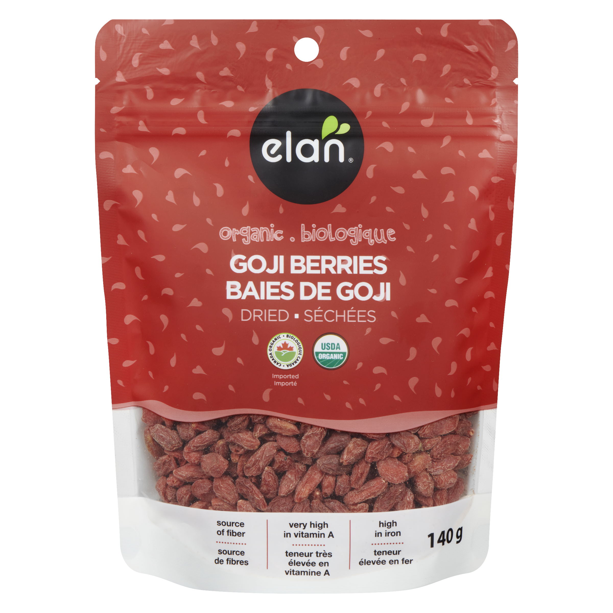 GF ELAN ORGANIC GOJI BERRIES